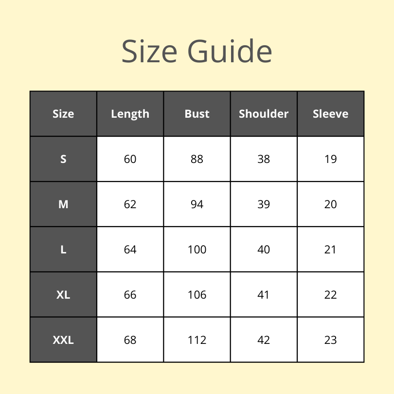 Size guide