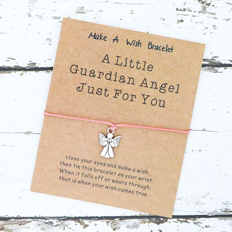Guardian Angel Wish Bracelet - Jewellery from Dear Cece - Just £9.99! Shop now at Dear Cece