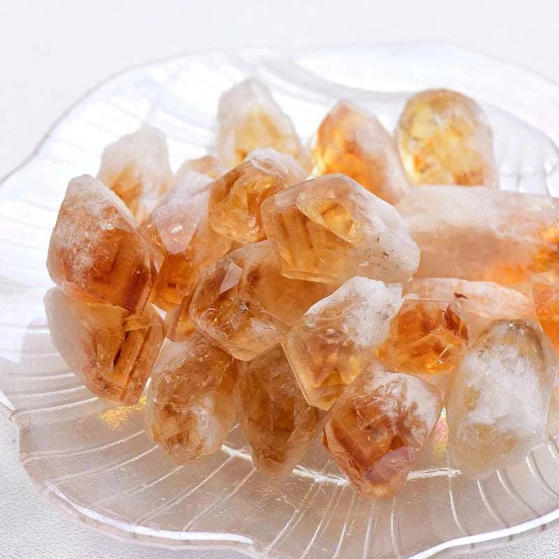 Natural Brazilian Citrine Manifesting Crystal - Crystal Healing from Dear Cece - Just £8.99! Shop now at Dear Cece