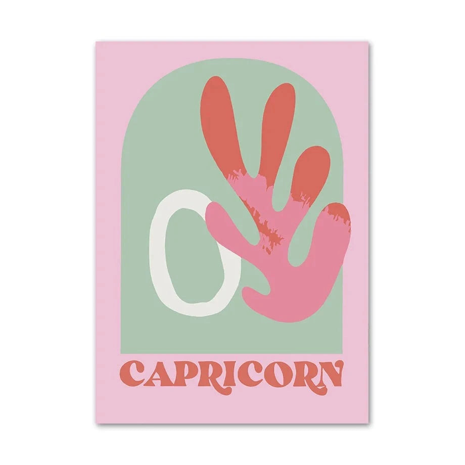 Capricorn Star Sign Print