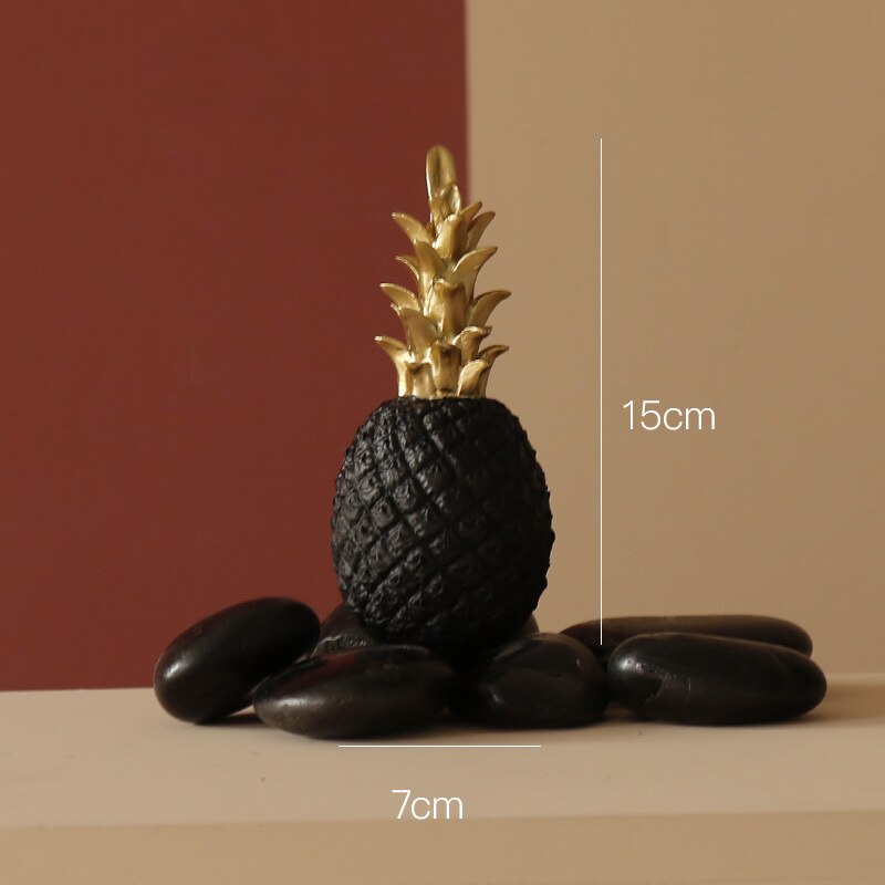 Resin Pineapple Figurines - Ornaments from Dear Cece - Just £19.99! Shop now at Dear Cece