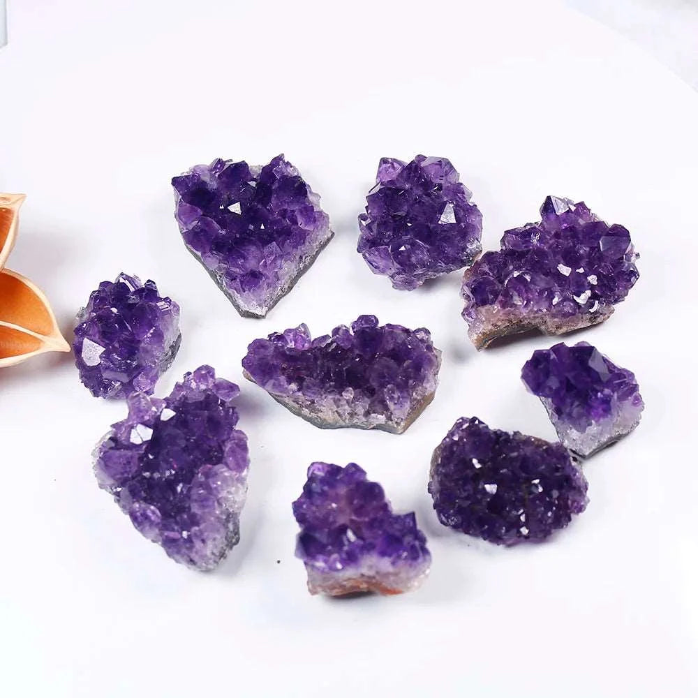 Natural Raw Amethyst Crystal Cluster - Crystal Healing from Dear Cece - Just £9.99! Shop now at Dear Cece
