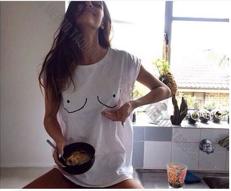 Feminist Free The Nipple Illustration T Shirt - T Shirts from Dear Cece - Just £19.99! Shop now at Dear Cece