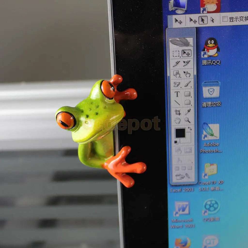 Tree Frog Friend Desk Computer Decoration - Home Decor from Dear Cece - Just £11.99! Shop now at Dear Cece