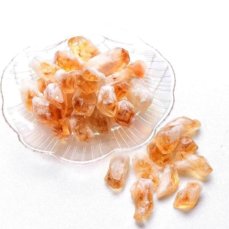 Natural Brazilian Citrine Manifesting Crystal - Crystal Healing from Dear Cece - Just £8.99! Shop now at Dear Cece