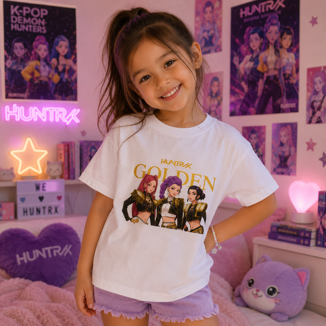 KPop Demon Hunters Kids T Shirt