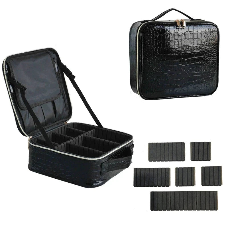 PU Leather Travel Storage Makeup Case - cosmetic bags from Dear Cece - Just £19.99! Shop now at Dear Cece