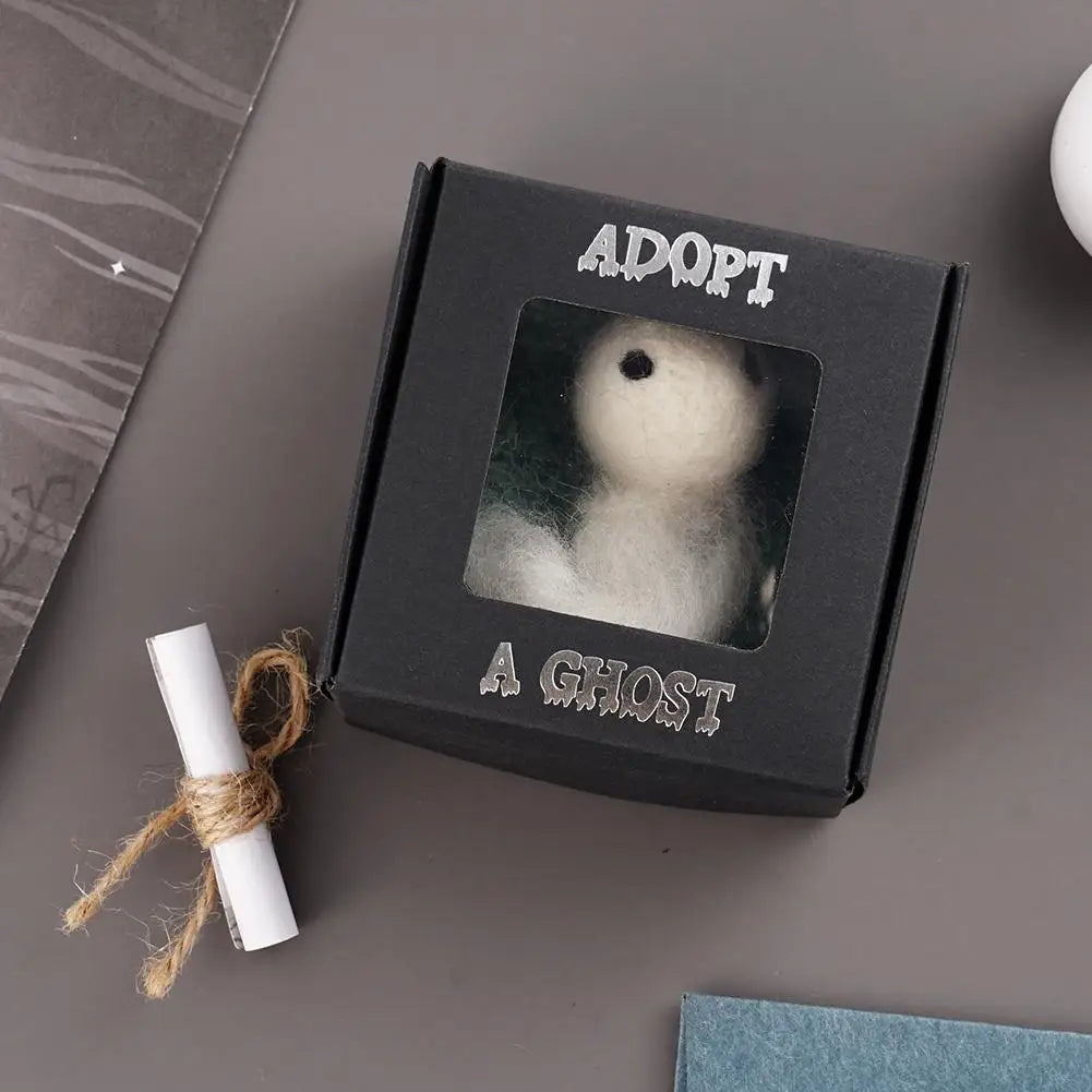 Halloween Adopt A Ghost Doll With Adoption Certificate