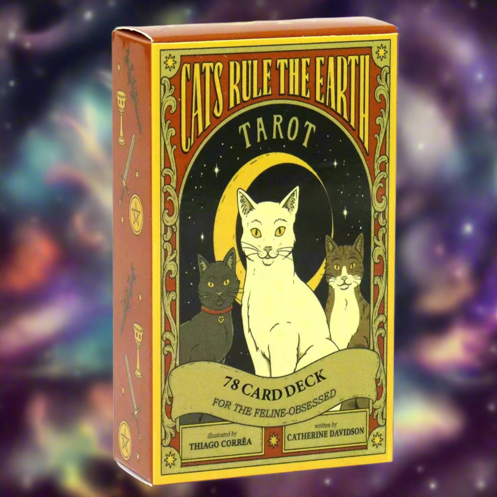 Cats Rule Tarot Cards - 78 Card Oracle Divination Edition