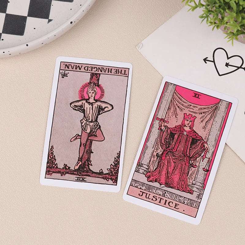 Pink Tarot Cards For Beginners - from Dear Cece - Just £12.99! Shop now at Dear Cece