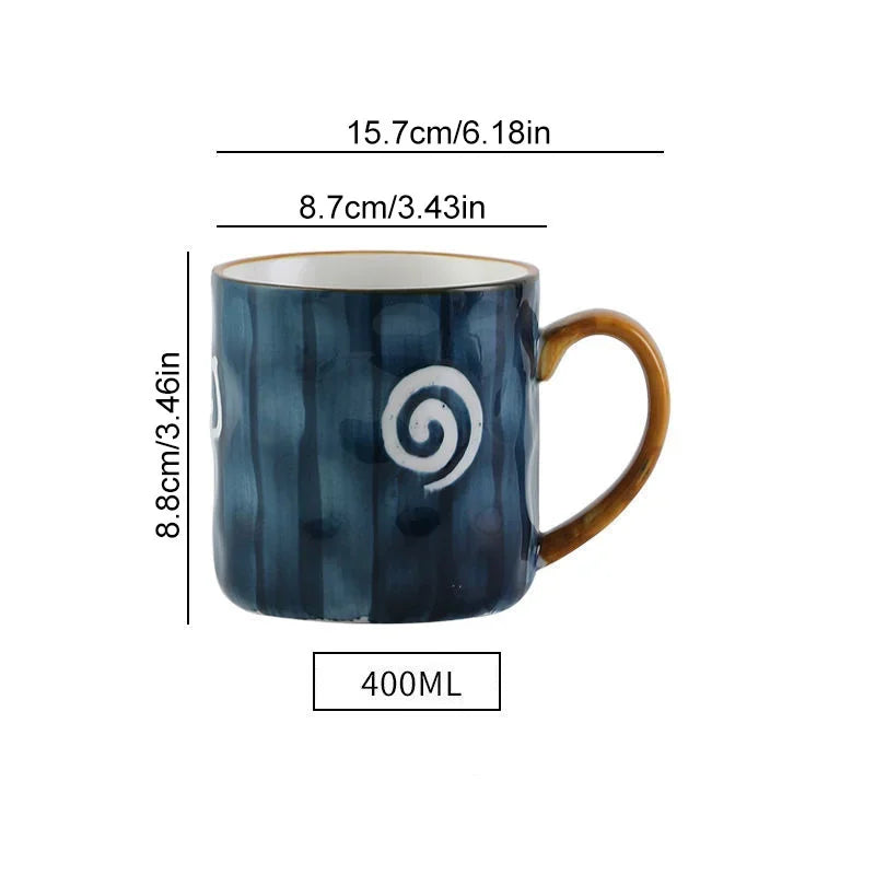 Handcrafted Japanese Ceramic Mug With Spoon & Lid - Mugs from Dear Cece - Just £18.99! Shop now at Dear Cece