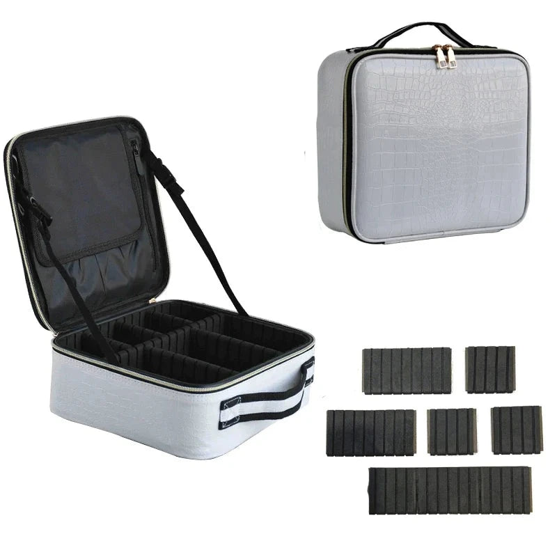 PU Leather Travel Storage Makeup Case - cosmetic bags from Dear Cece - Just £19.99! Shop now at Dear Cece