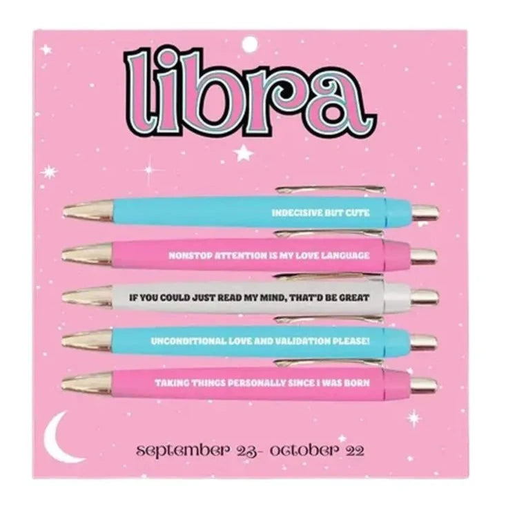 Zodiac Star Sign Novelty Ballpoint Pen Set - Pens from Dear Cece - Just £14.99! Shop now at Dear Cece