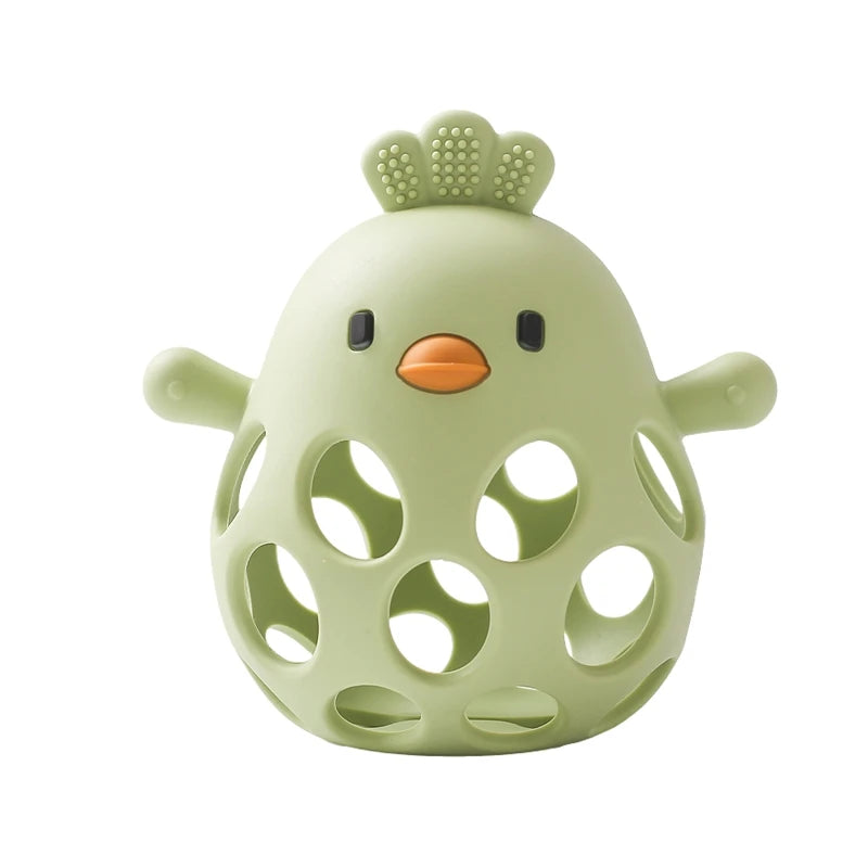 Squishy Chicky BPA Free Silicone Teething Toy