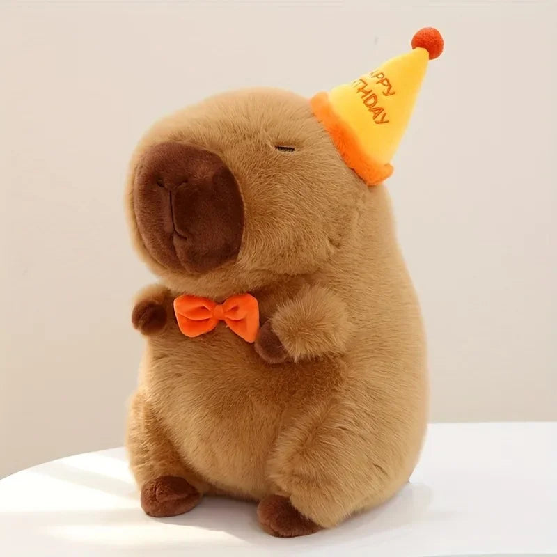 Happy Birthday Capybara & Friends Plush Toy