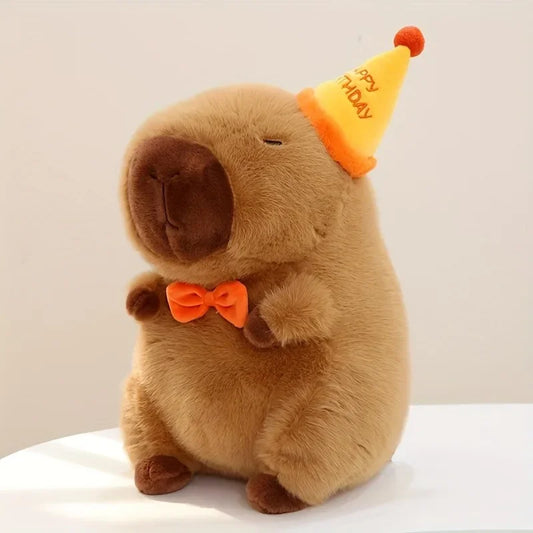 Happy Birthday Capybara & Friends Plush Toy