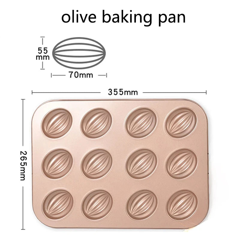 Non-Stick Madeleine Scallop Mold - Chef Quality - kitchen Accessories from Dear Cece - Just £19.99! Shop now at Dear Cece