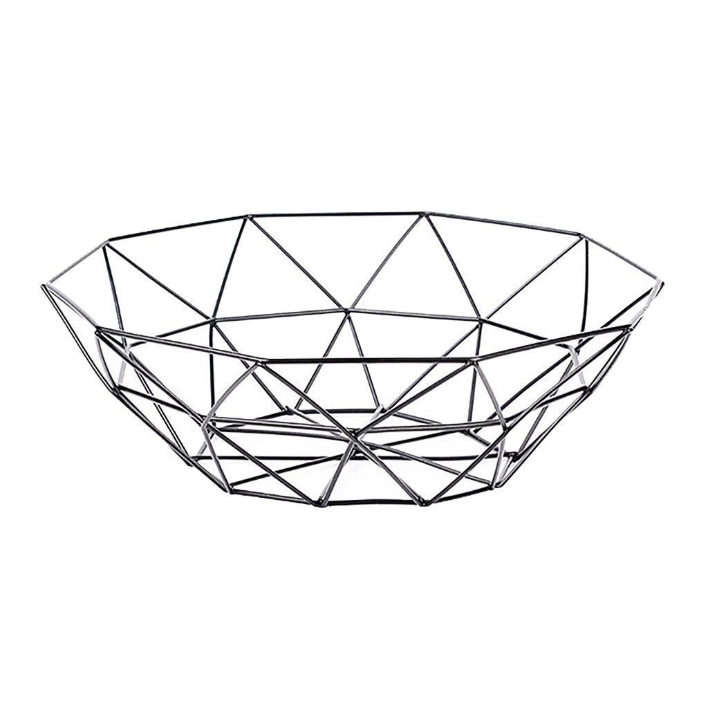 Geometric Metal Fruit Bowl - Bowls from Dear Cece - Just £14.99! Shop now at Dear Cece