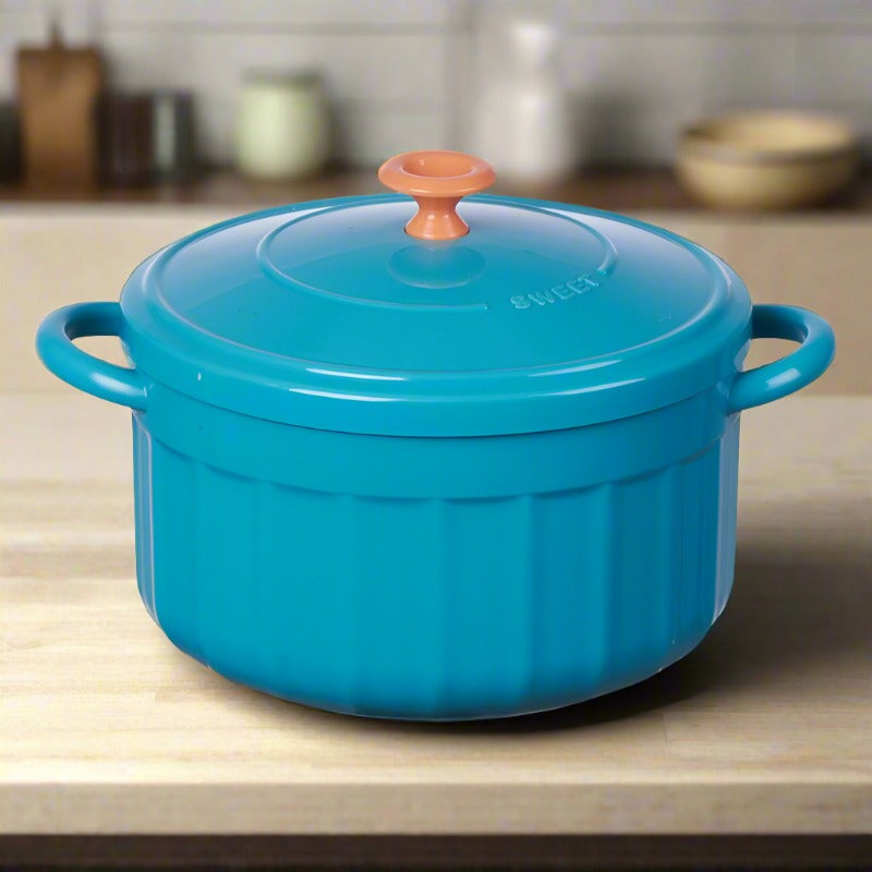 Sky Blue Stainless Steel Ramen Noodle Bowl - Bowls from Dear Cece