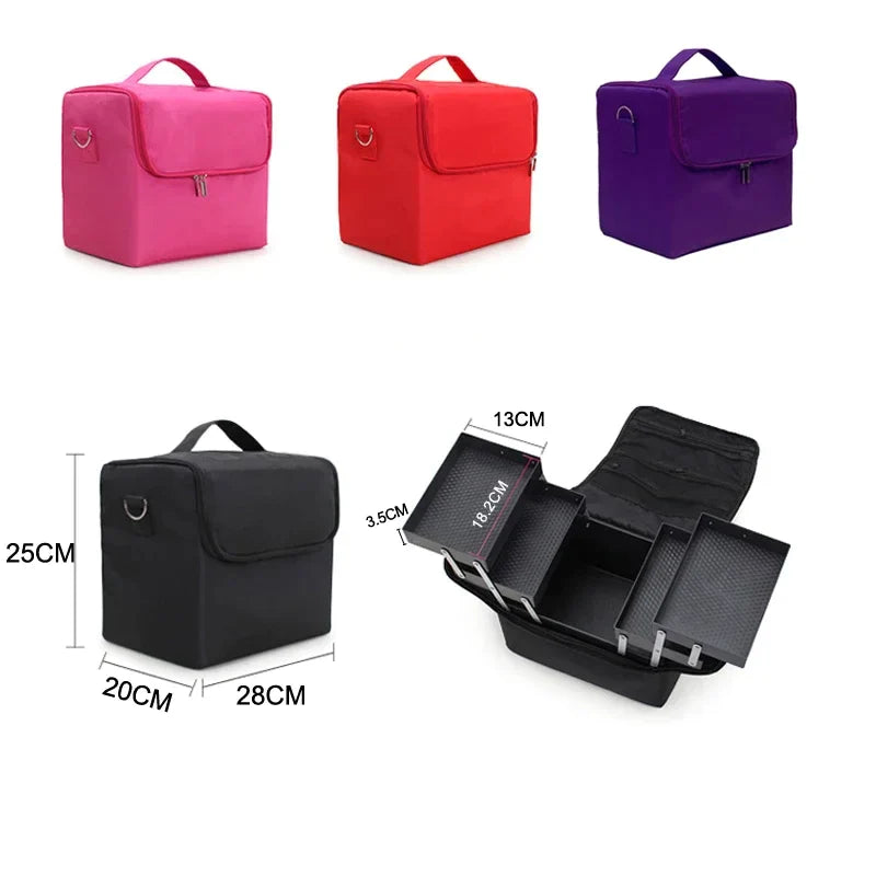 Travel Make Up Vanity Case Cosmetic Bag - cosmetic bags from Dear Cece - Just £34.99! Shop now at Dear Cece
