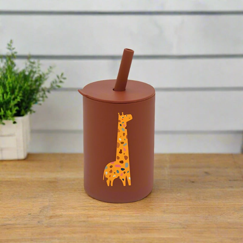 BPA Free Baby Silicone Leak-Proof Cup with Lid - Weaning from Dear Cece - Just £12.99! Shop now at Dear Cece