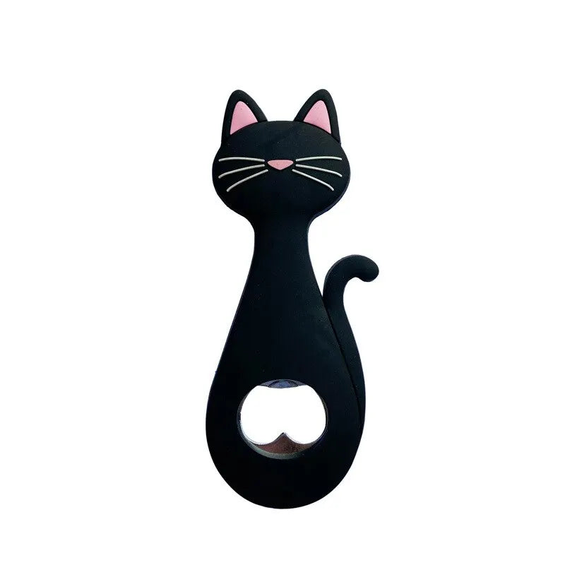 Cat Magnetic Bottle Opener Fridge Magnet - Bottle Opener from Dear Cece - Just £8.99! Shop now at Dear Cece