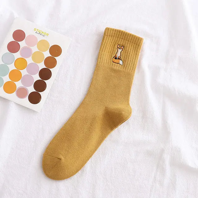 Yellow socks