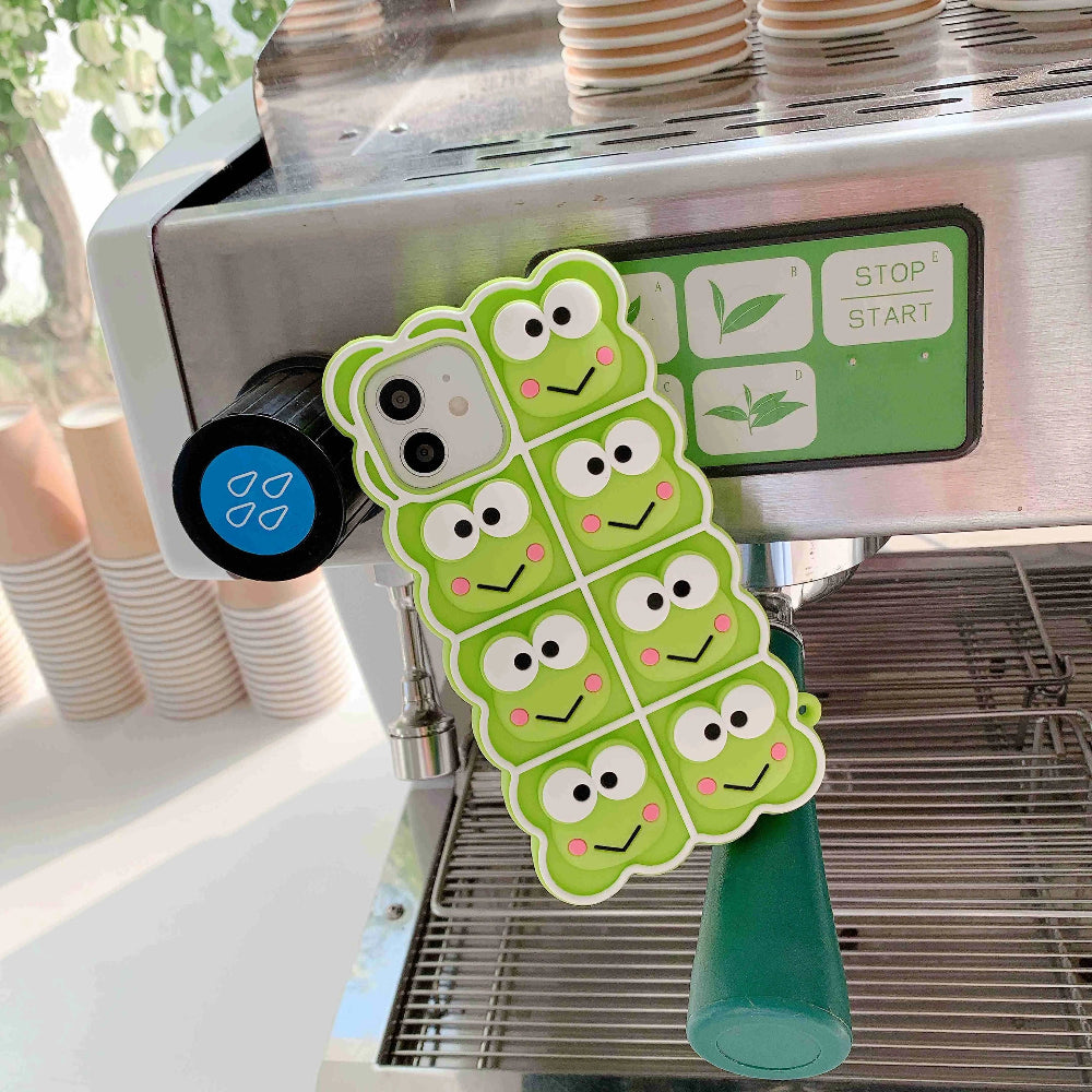 Frog pattern iPhone Soft Silicone Case - phone case from Dear Cece - Just £4.73! Shop now at Dear Cece