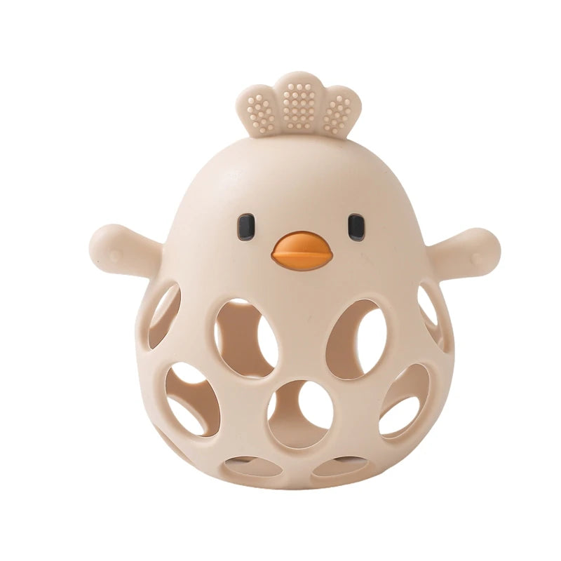 Squishy Chicky BPA Free Silicone Teething Toy
