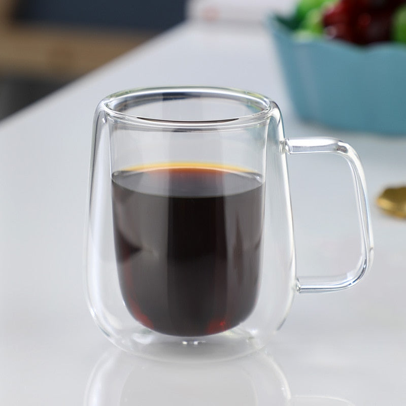 Double Wall High Borosilicate Glass Mug - Mugs from Dear Cece - Just £9.99! Shop now at Dear Cece