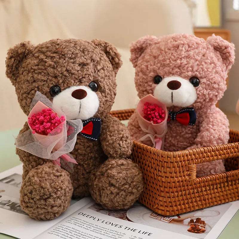 Bowtie Bouquet Teddy Bear - Toys from Dear Cece - Just £19.99! Shop now at Dear Cece