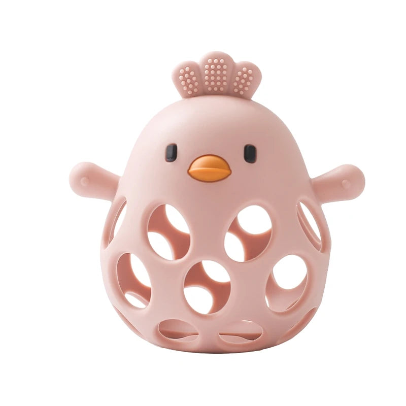 Squishy Chicky BPA Free Silicone Teething Toy