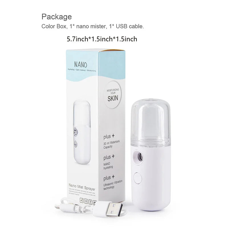 Spray Mist Facial Nano Diffuser Humidifier - Diffusers from Dear Cece - Just £9.99! Shop now at Dear Cece
