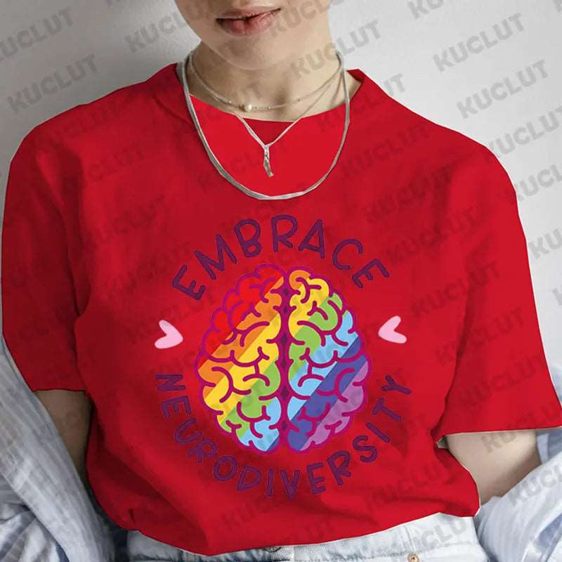 Embrace Neurodiversity Autism Awareness T Shirt - T Shirts from Dear Cece - Just £15.99! Shop now at Dear Cece