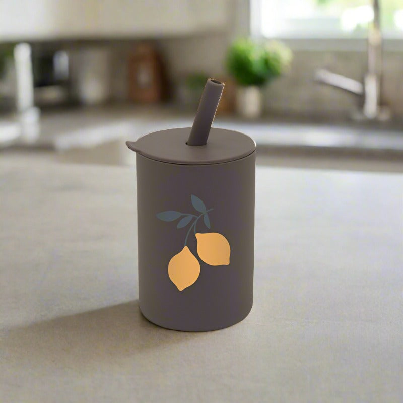 BPA Free Baby Silicone Leak-Proof Cup with Lid - Weaning from Dear Cece - Just £12.99! Shop now at Dear Cece