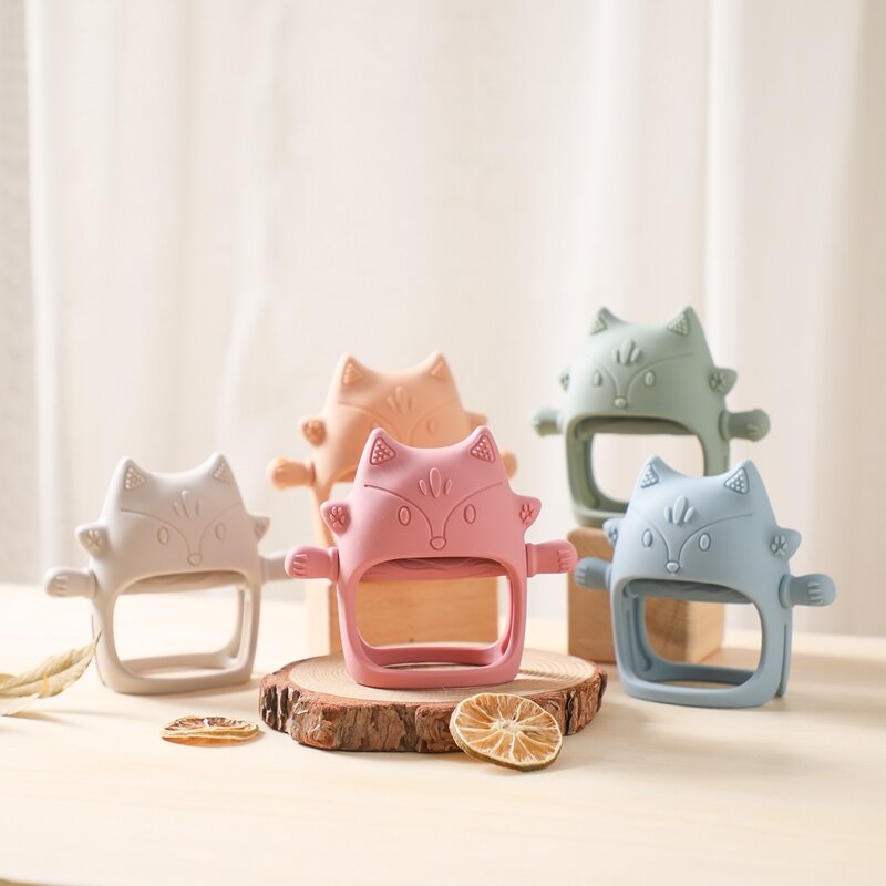 BPA Free Animal Shaped Silicone Teething glove - Baby Teethers from Dear Cece - Just £8.99! Shop now at Dear Cece
