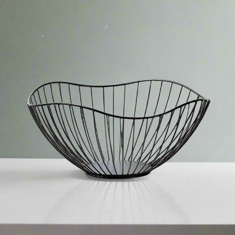 Geometric Metal Fruit Bowl - Bowls from Dear Cece - Just £14.99! Shop now at Dear Cece