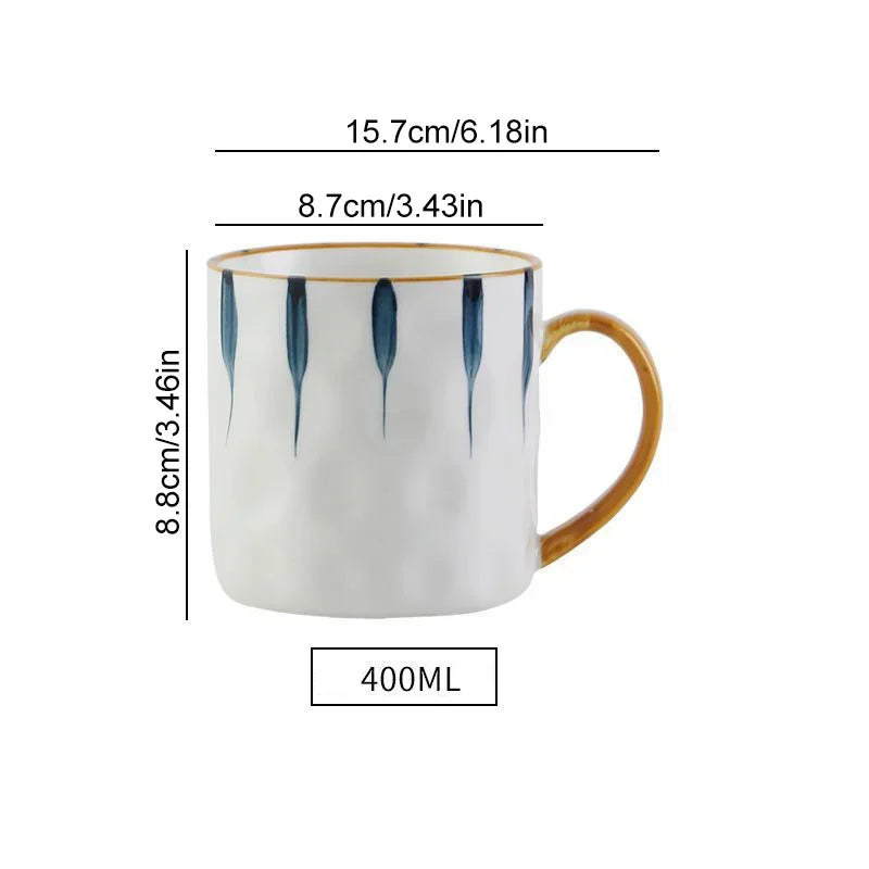 Handcrafted Japanese Ceramic Mug With Spoon & Lid - Mugs from Dear Cece - Just £18.99! Shop now at Dear Cece