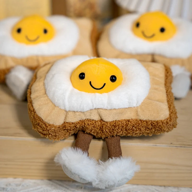Egg on Toast Cute Plush Toy