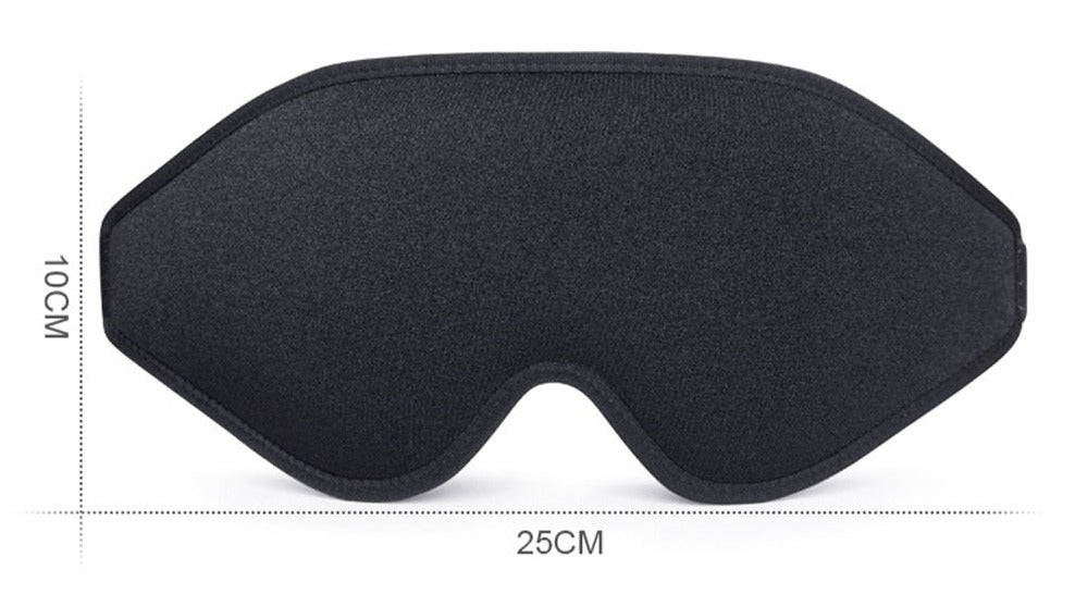 3D Soft Blackout Memory Foam Eye Mask - Sleep Mask from Dear Cece - Just £12.99! Shop now at Dear Cece