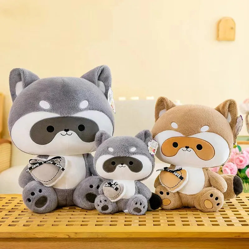 Valentine's Love Heart Raccoon Plush Toy - Toys from Dear Cece - Just £16.99! Shop now at Dear Cece