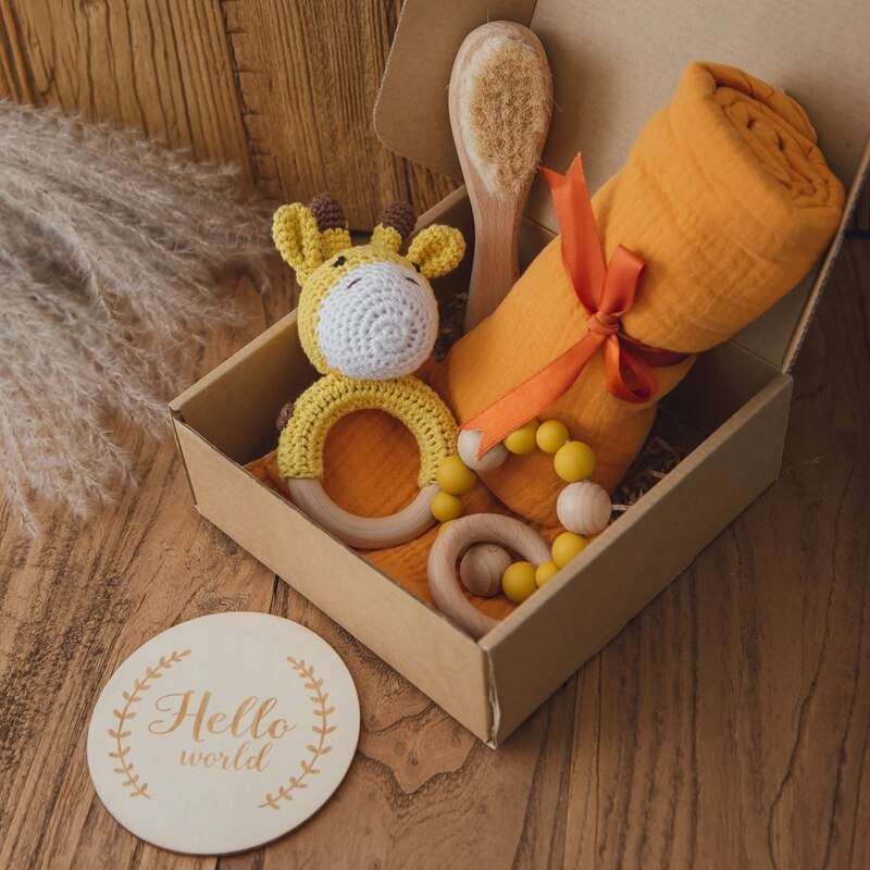 Hello Baby Essentials New Baby Gift Set - Baby Gift Set from Dear Cece - Just £24.99! Shop now at Dear Cece