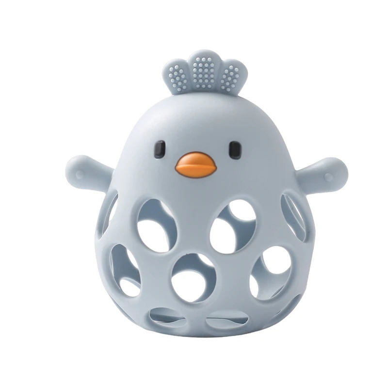 Squishy Chicky BPA Free Silicone Teething Toy
