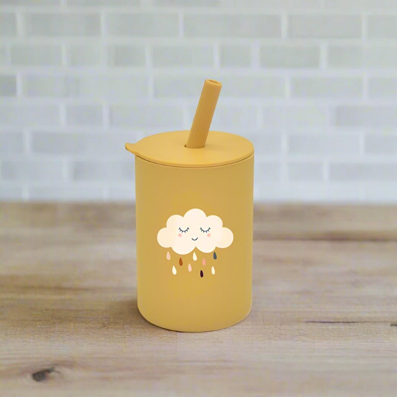 BPA Free Baby Silicone Leak-Proof Cup with Lid - Weaning from Dear Cece - Just £12.99! Shop now at Dear Cece