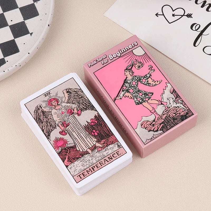 Pink Tarot Cards For Beginners - from Dear Cece - Just £12.99! Shop now at Dear Cece