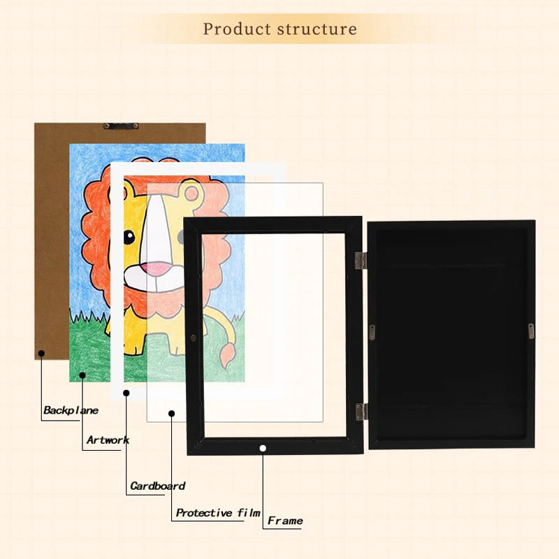 A4 Picture Frame for Kids Art - Picture Frames from Dear Cece - Just £19.99! Shop now at Dear Cece