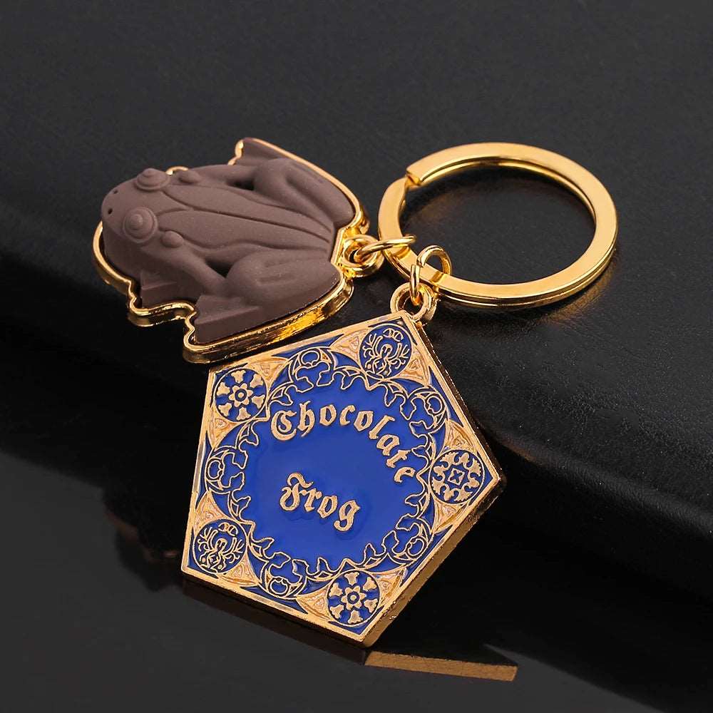 Chocolate Frog Diagon Alley Honeydukes Keychain - Keychains from Dear Cece - Just £8.99! Shop now at Dear Cece