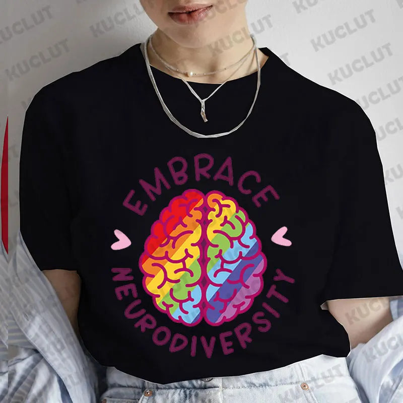 Embrace Neurodiversity Autism Awareness T Shirt - T Shirts from Dear Cece - Just £15.99! Shop now at Dear Cece