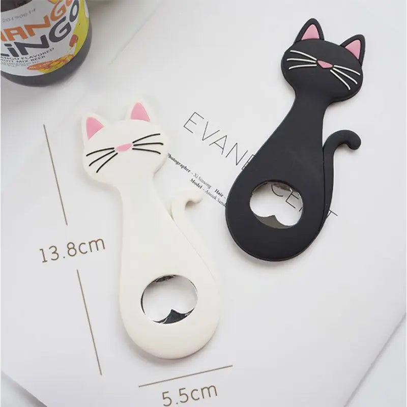 Cat Magnetic Bottle Opener Fridge Magnet - Bottle Opener from Dear Cece - Just £8.99! Shop now at Dear Cece