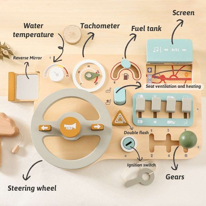 wooden toy features